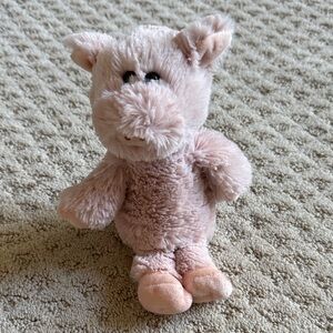 Ty Plush Pig in Soft Pink